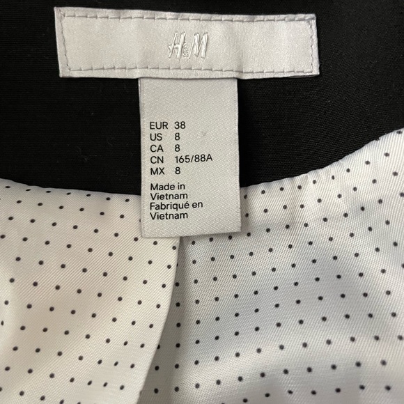 H&M Black Fitted Blazer - Picture 8 of 9